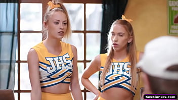 SexSinners.com - Cheerleaders rimmed and bum-fucked by coach